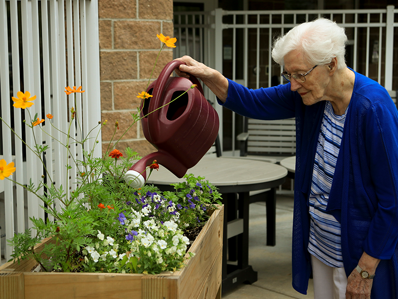 Tabitha's activities program—based on a review of residents’ hobbies and interests—are designed to keep the mind, body and soul active.