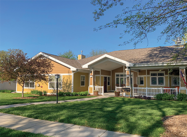 Designed for older adults in need of full-time nursing support due to illness or injury or longer-term conditions, these residential communities provide more spacious suites in a home-like setting with ample room for family gatherings.