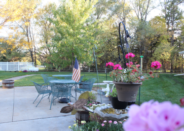 The Gardens Assisted Living Patio