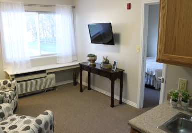 The Gardens Assisted Living Sitting Room