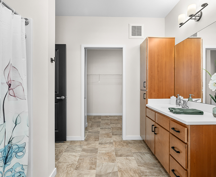 Independent Living apartment features include top-of-the-line appliances, an in-suite laundry, premium finishing touches and more