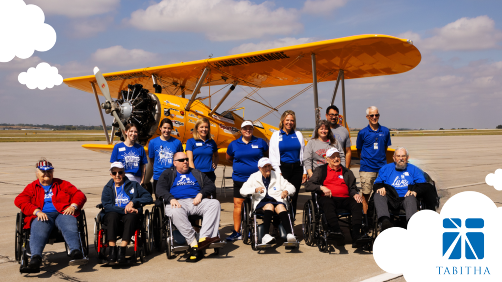 Tabitha Veterans' Uplifting Day with Dream Flights