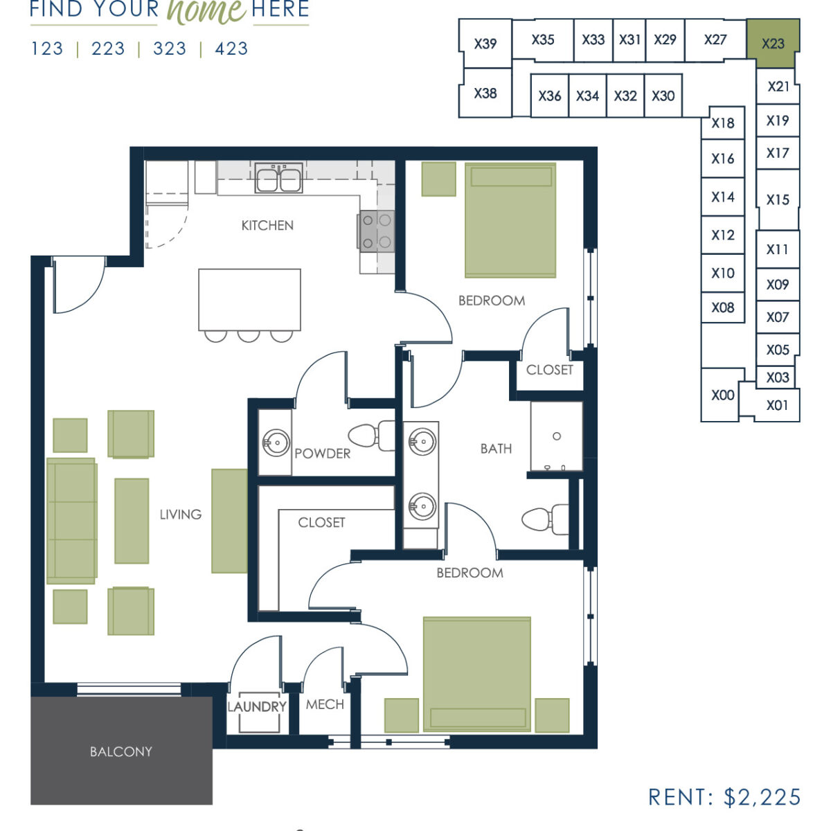 S2age Living Independent Senior Living Floorplan - S2age Living Independent Senior Living Floorplan - Oregano